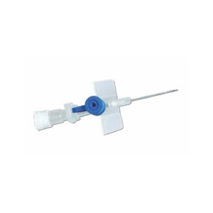 Catheter with Injection Valve and Wings 2